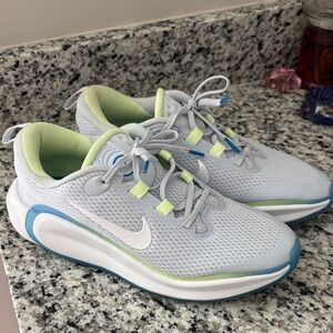 Nike Kids Sneakers - White, Blue, Green